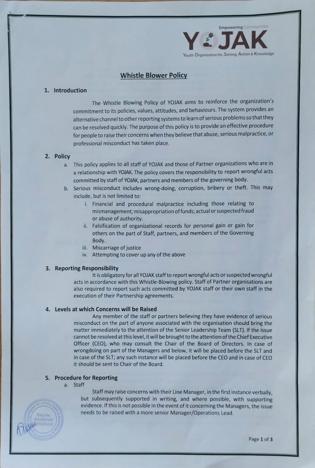 Policy 2 Cover